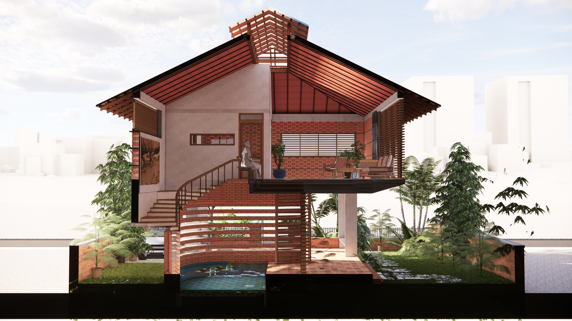 Casa do sol — detail two