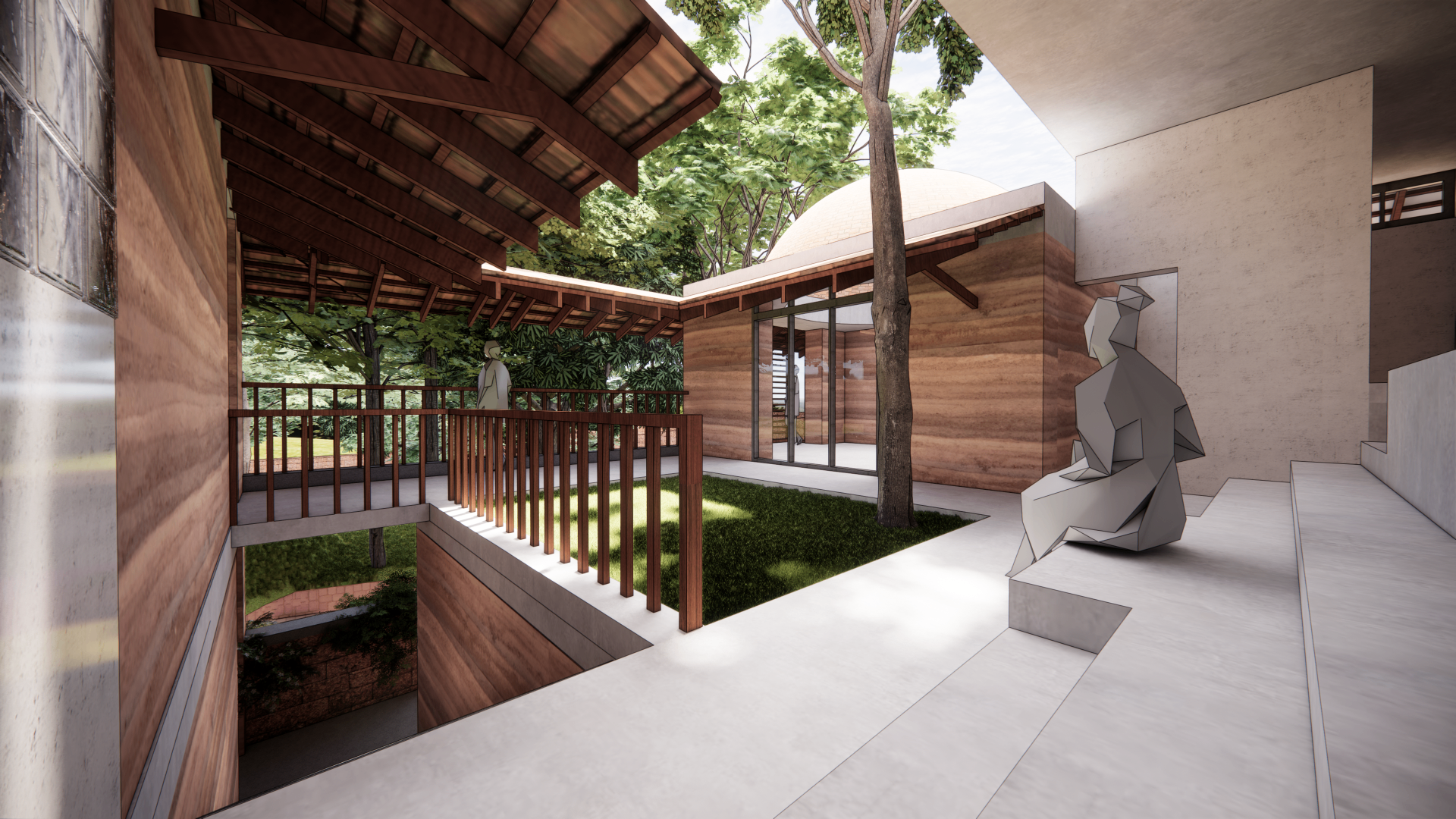 Vault & Verandah House — detail two