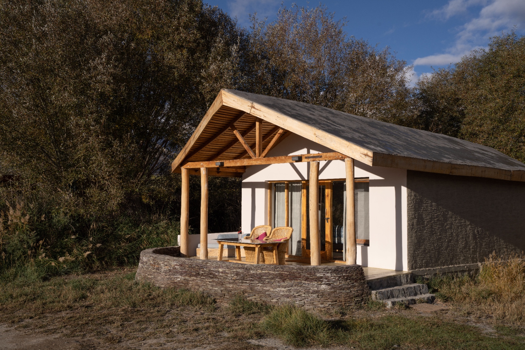 Indus River Cottages — detail one